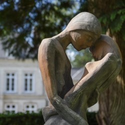 Sculpture de jardin en métal rouillé I Sculpture extérieure d'art pour  jardin I Décoration de jardin -  France